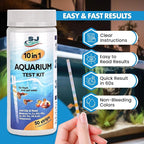 10 in 1 - Aquarium Test Strips | 100 Fast & Accurate Strips | Fish Tank - Image 2