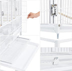 Yaheetech Stackable Divided Breeder Breeding Parakeet Bird Cage - Image 6
