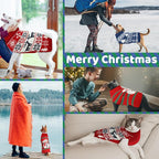Dog Christmas Sweater, Soft Warm Pet Clothes Coat - Image 7
