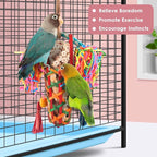 KATUMO Bird Toys Parakeet Toy Cockatiel Shredding Toys Conure Foraging Sola Toys - Image 7