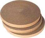 Round cat Scratcher Refill, 10 inch Diameter, 7/8 inch Thickness Scratcher by Unknown