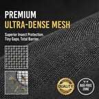Premium Magnetic Screen Door, Heavy-Duty Reinforced Mesh, Ultra-Dense Weave - Image 3