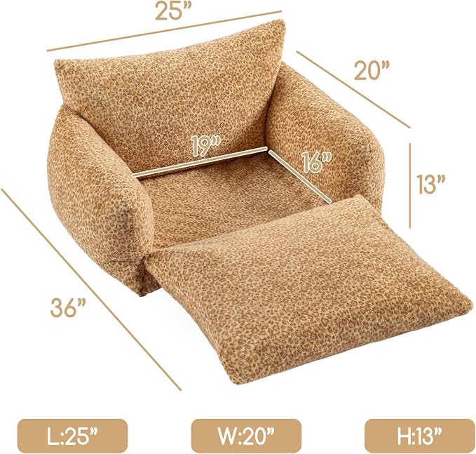 Hollypet Cat Bed Fluffy Plush Mutifuctional Double-Layer Soft Pet Couch - Image 3