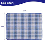 OUTCREATOR® Washable Bed Pads 18" x 24" - Image 2