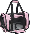 Soft Sided Carrier for Small Medium Cats Dogs, TSA Airline Approved Collapsible by NextFri