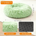 Bunny Rabbit Hideout Bed Small Animal Bedding Donut-Shaped Burrowing Pet Bed - Image 2