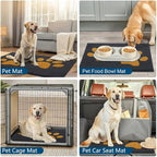 Buganda Dog Door Mat for Muddy Paws, Absorbent Dirt Trapper Washable Indoor - Image 9
