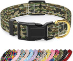 MOODEL Reflective Dog Collar for Extra Small Dogs Cats, Cute Camouflage by TMOODEL