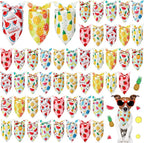 Weewooday 50 Pcs Fruit Dog Bandanas Bulk by Weewooday