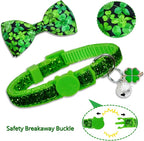 2 Pack St. Patrick's Day Irish Cat Collar - Image 2