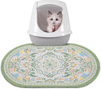 Bienbee Cat Litter Mat, Urine and Water Proof, Bean-Green M by Bienbee