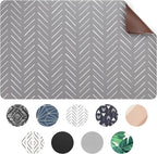 NALALAS Dog Mat for Food and Water, Cat Feeding Mat | Waterproof Dog Bowl Mat | by NALALAS