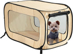 Beatrice Home Fashions Portable, Collapsible, Pop Up Kennel Travel Cat and Dog - Image 8
