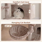 Cat Tree for Indoor Cats, Cat Tower - Image 4