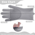 Pet Grooming Gloves—Heat Resistant Dog Washing Gloves - Image 2