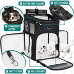 PetAmi Dog Backpack Carrier, Airline Approved Cat Backpacks - Image 3