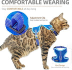 PUPTECK Cat Harness and Leash Set Escape Proof, Reflective Adjustable Soft Mesh - Image 4