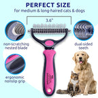 Pat Your Pet Deshedding Dog Brush - Image 6