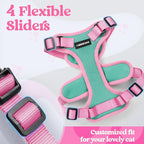 rabbitgoo Cat Harness and Leash Set, Escape Proof Soft Adjustable Vest Harnesses - Image 3