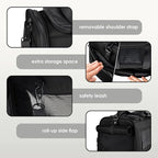 TSA Airline Approved PU Leather Luxury Pet Carrier - Image 4