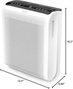 AROEVE Air Purifiers for Bedroom Home Large Room Up to 1504 Ft², 5 Layer Filter - Image 8