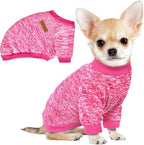1 Pc Dog Sweaters for Small Dogs Girl Boy Winter Fleece Clothes Warm Soft Dog by BAOBICUTE