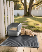 Cat Litter Mat - 23.2'' x 29.1'' Large Litter Trapping Mat, Waterproof - Image 7