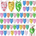 Weewooday 50 Pcs Spring Dog Bandanas Bulk by Weewooday