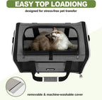 Cat Carrier 18x11x11 Top Load Soft Pet Travel Bag Over 15 lbs, Collapsible - Image 6