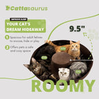 Cattasaurus Peekaboo Cat Cave Donut - Image 4