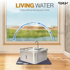 RMH 7L Stainless Steel Dog & Cat Water Fountain - Image 4