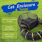 Outdoor Cat Enclosure, Portable Cat Tents - Image 4