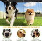 Gotland Dog Kennel Outdoor 10 x10 x6 FT, Dog Cage Outdoor - Image 7