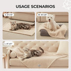 1 Pack 3 Calming Blankets Fluffy Premium Fleece Pet Blanket Soft Sherpa Throw - Image 4