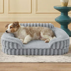 LE SURE Cute Dog Bed Medium Size Dog, Orthopedic Waterproof Medium Pet Beds by Lesure