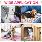 Tuanse 4 Pack Ultra Soft Dog Cat Bed Mat Small Animal Guinea Pig Bed - Image 4
