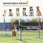 PawHut 4 Piece Dog Agility Training Equipment - Image 4