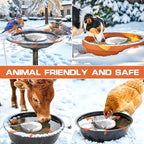 Daoeny Bird Bath Heater, 120W Bird Bath Heaters - Image 6
