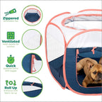 Furhaven Portable Dog Playpen Cat Tent, Pet Playground, Kennel Foldable Indoor - Image 3