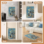 Sisal Cat Scratcher Mat, Cat Wall Scratcher - Image 6