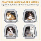 Large Cat Carrier Dog Carrier, Pet Carrier - Image 4