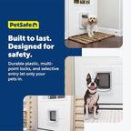 SmartDoor™ Never Rust Connected Pet Door, Dog and Cat, Selective Entry and Exit - Image 5