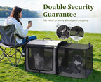 Pecute Dog Car Carrier Stable and Light Weight, Expandable Extra Space Dog - Image 5