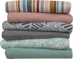 Fleece Throw Blanket Set Bulk for Travel Kids Outdoor Wedding Pet - Image 2
