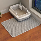 HCY&WLD Cat Litter Mat, 45x26/35x24/30x22/24x18 Inch Double Layer Cat Litter by HCY%26WLD