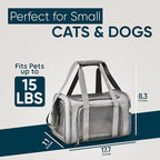 Pet Travel Carrier Bag – Airline Approved Soft-Sided Dog & Cat Carrier - Image 2