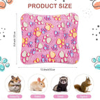 Tuanse 4 Pack Ultra Soft Dog Cat Bed Mat Small Animal Guinea Pig Bed - Image 2