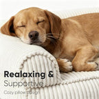 FUKUMARU Cute Dog Bed, Thickened Orthopedic Dogs Couch, 36in Egg Crate Foam Pet - Image 2