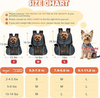 WOYYHO Pet Dog Carrier Backpack Small Dog Front Backpack Ventilated Mesh Dog - Image 4