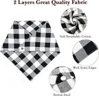 Christmas Plaid Dog Bandana - Image 4